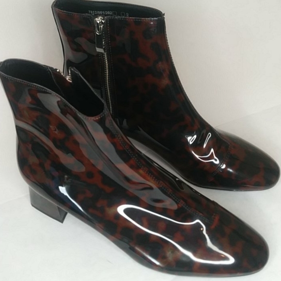 zara tortoise shell boots